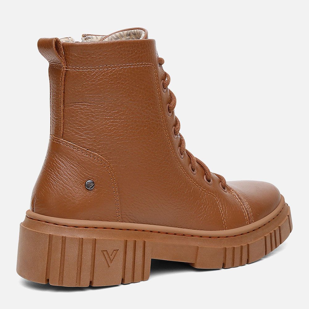 Bota Coturno Feminina Laura Caramelo Vittal 