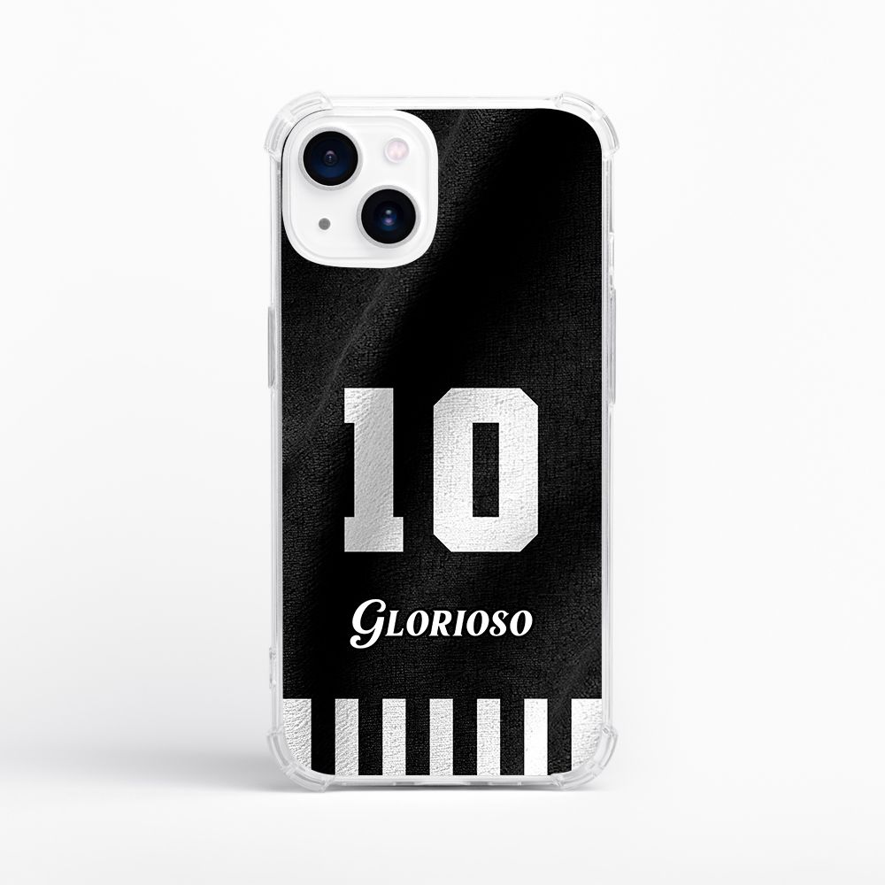 Capinha para Celular Time Botafogo Preto e Branco ... - VITTAL CASE