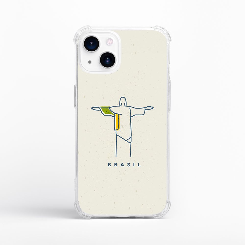 Capinha Minimalista para Celular Brasil - CAP-Bras... - VITTAL CASE