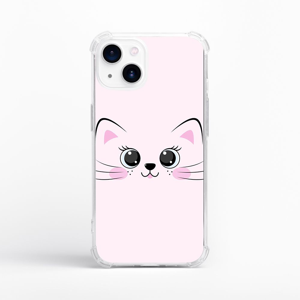 Capinha Para Celular Estampa Gatinho Minimalist - ... - VITTAL CASE