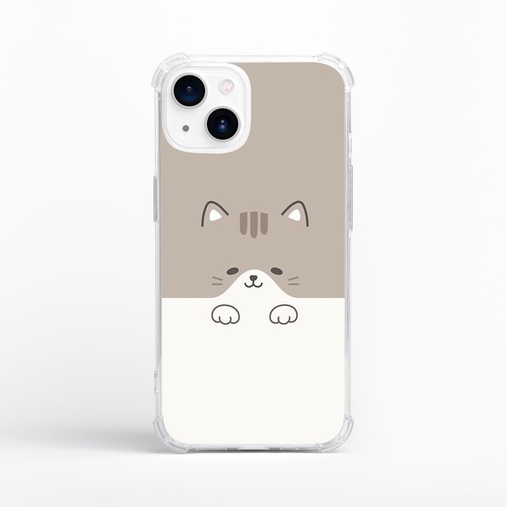 Capinha Para Celular Estampa Gatinho Minimalist Nu... - VITTAL CASE