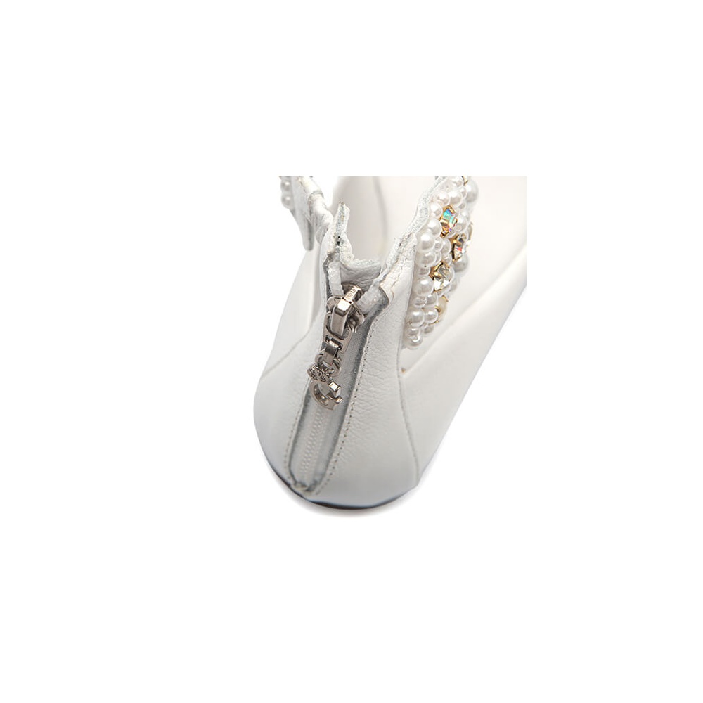 Sapato de Tornozeleiras Baby Branco 