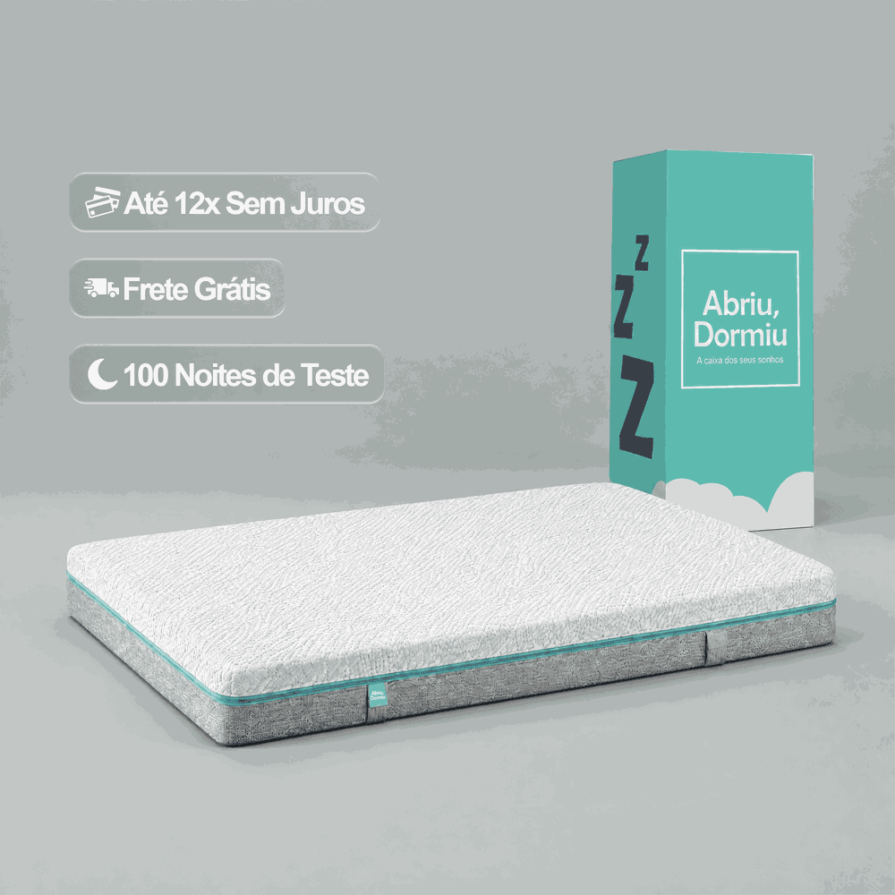 Colchão Berço Baby Essence - Abriu, Dormiu