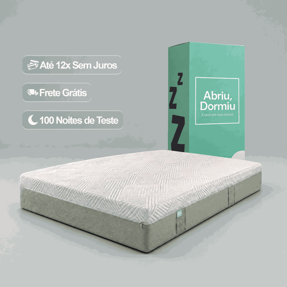 Colchão Recovery Pulse - Abriu, Dormiu