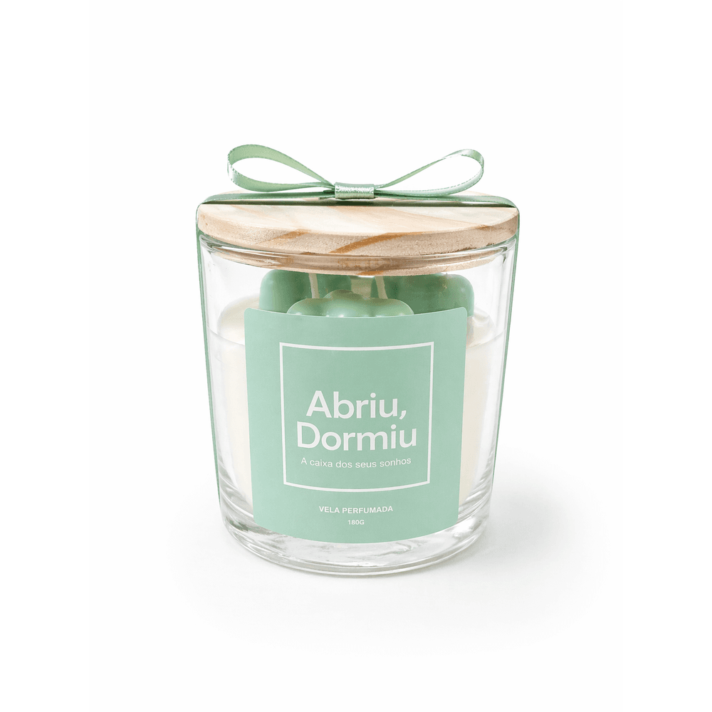 Vela Perfumada Nuvem - Abriu, Dormiu