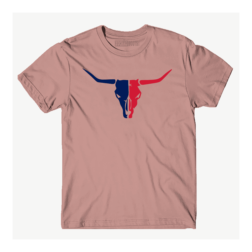 CAMISA MASCULINA TEXAS T-SHIRT PREMIUM- SALMÃO