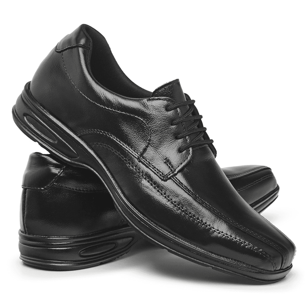 Sapato Social Masculino Confort Couro Legítimo - P... - NOTORIAN'S SHOP