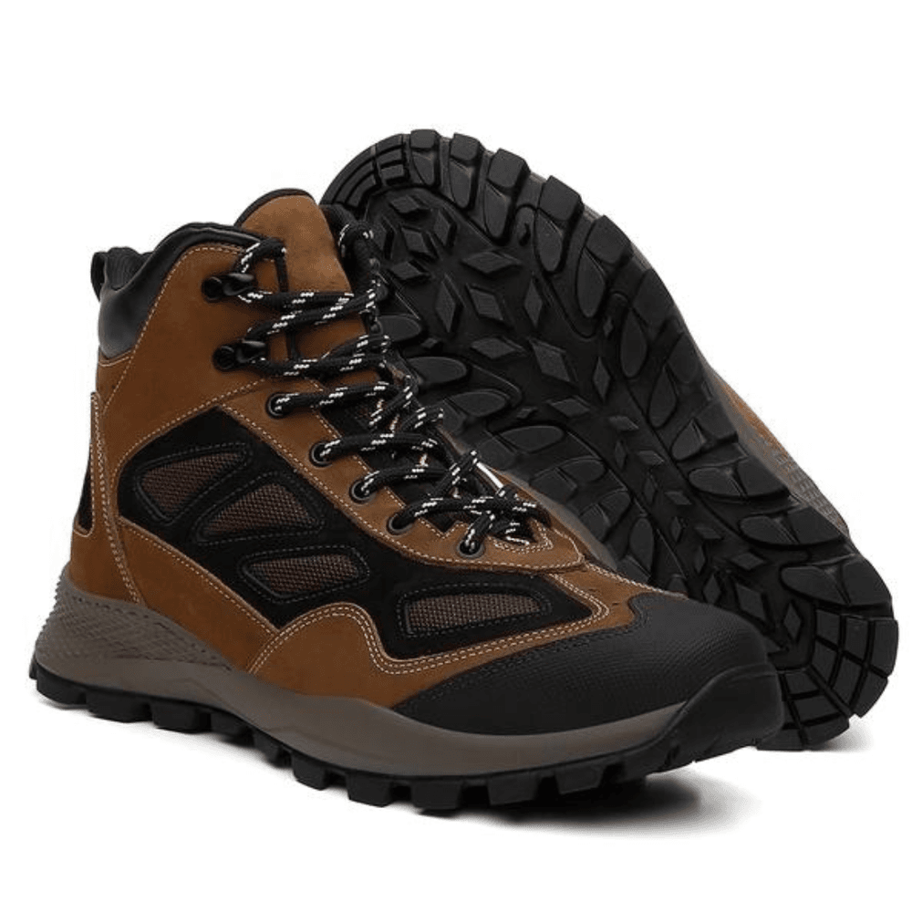 Bota Adventure Treking Masculina Em Couro - Petrol... - NOTORIAN'S SHOP