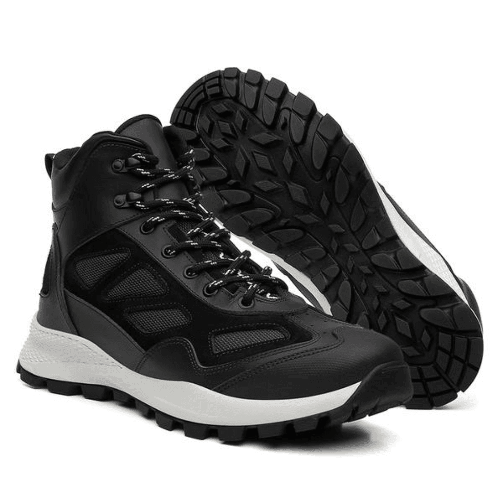 Bota Adventure Treking Masculina Em Couro - Preta - NOTORIAN'S SHOP