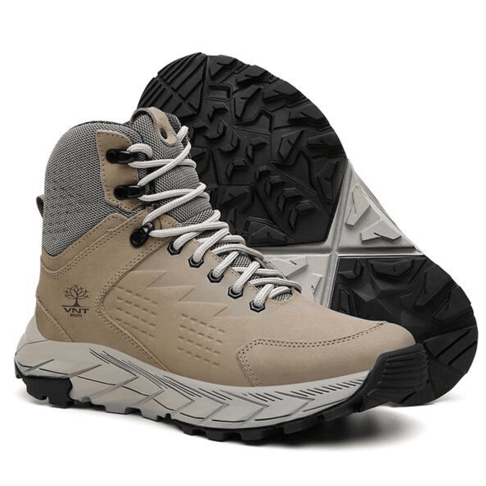 Bota Everest em Couro Legitimo Lançamento - Nude - NOTORIAN'S SHOP