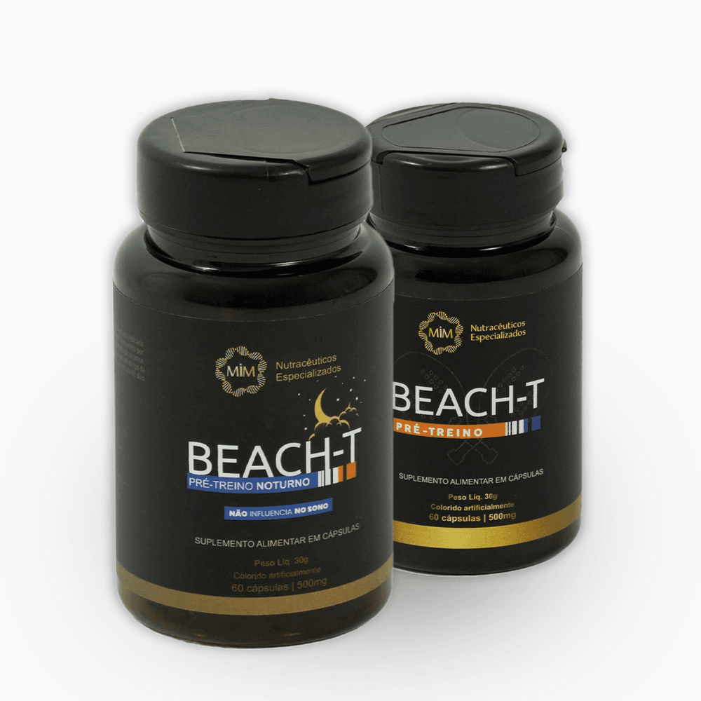 KIT | Pré Treino e Pré Treino Noturno - Beach-T Pré-Treino