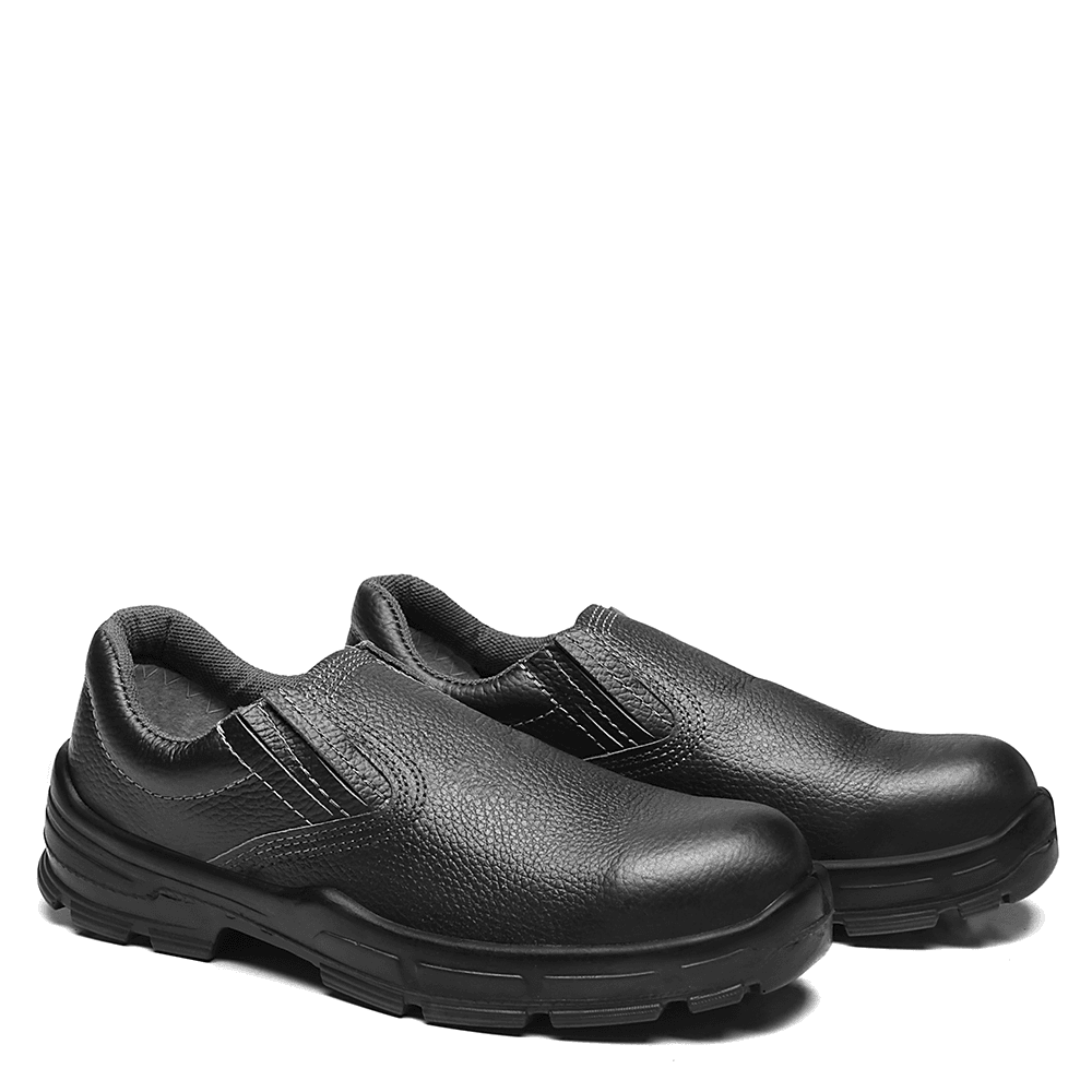 BSES SAPATO ELASTICO PRETO COURO 