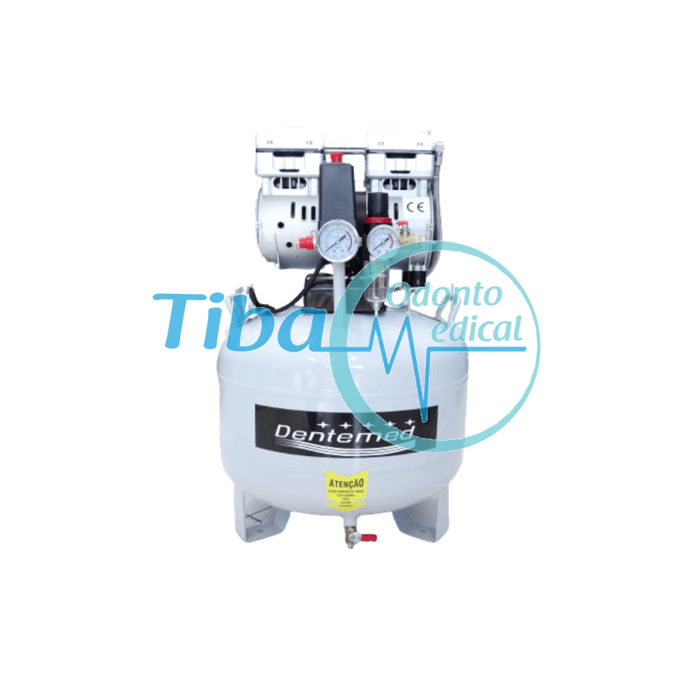 EQ-006 - Compressor de Ar 40l Dentemed - DENTAL TIBA