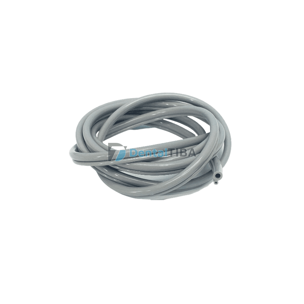 DT-102 - Mangueira Pu Dupla Desigual Cinza (Sering... - DENTAL TIBA