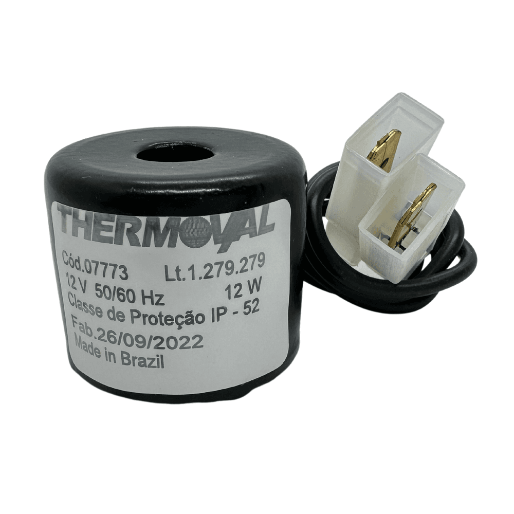 EL-044 - Bobina Solenóide 12w / 12v Thermoval - DENTAL TIBA