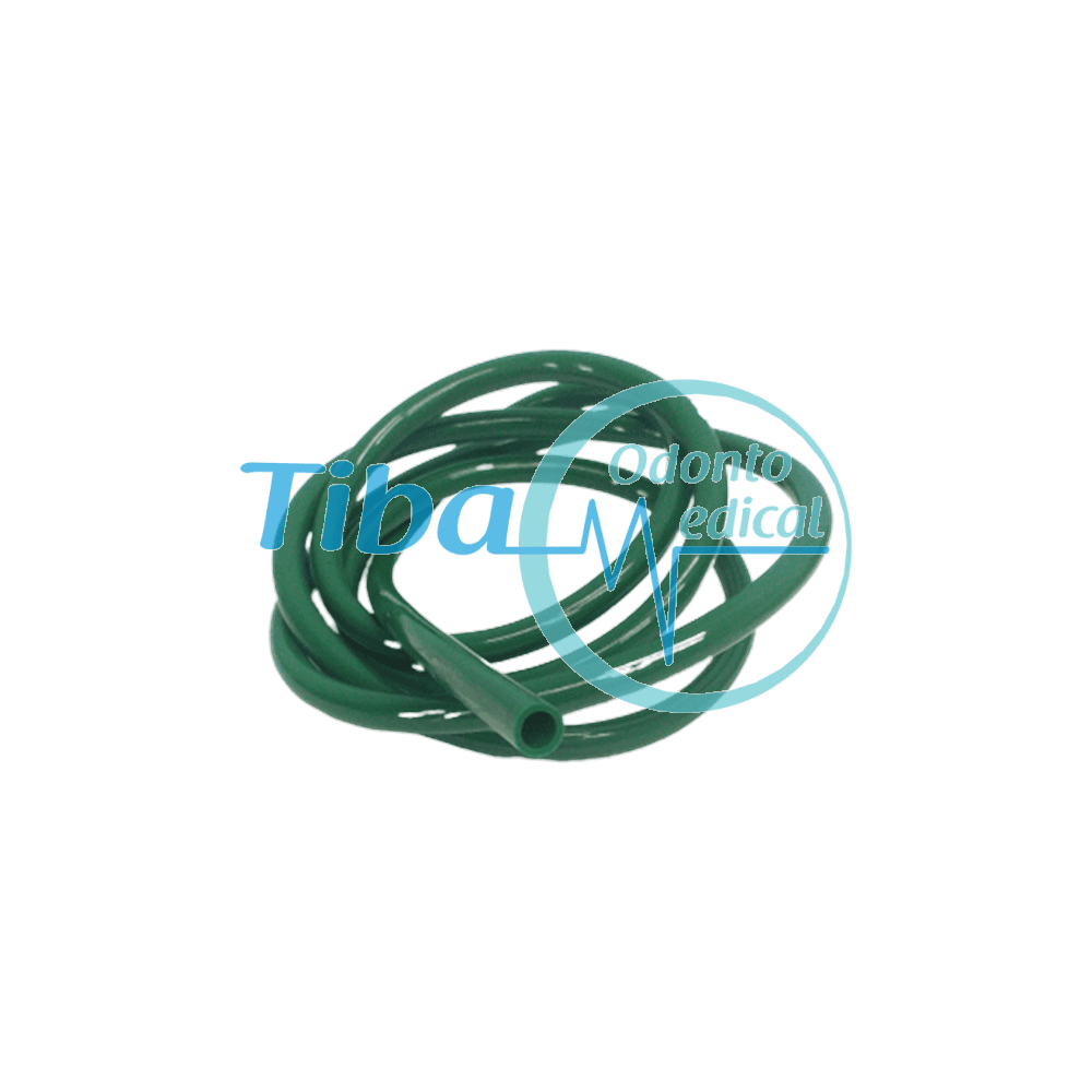 DT-279 - Mangueira Lisa Pu Verde 6,0x8,5mm Gnatus - DENTAL TIBA