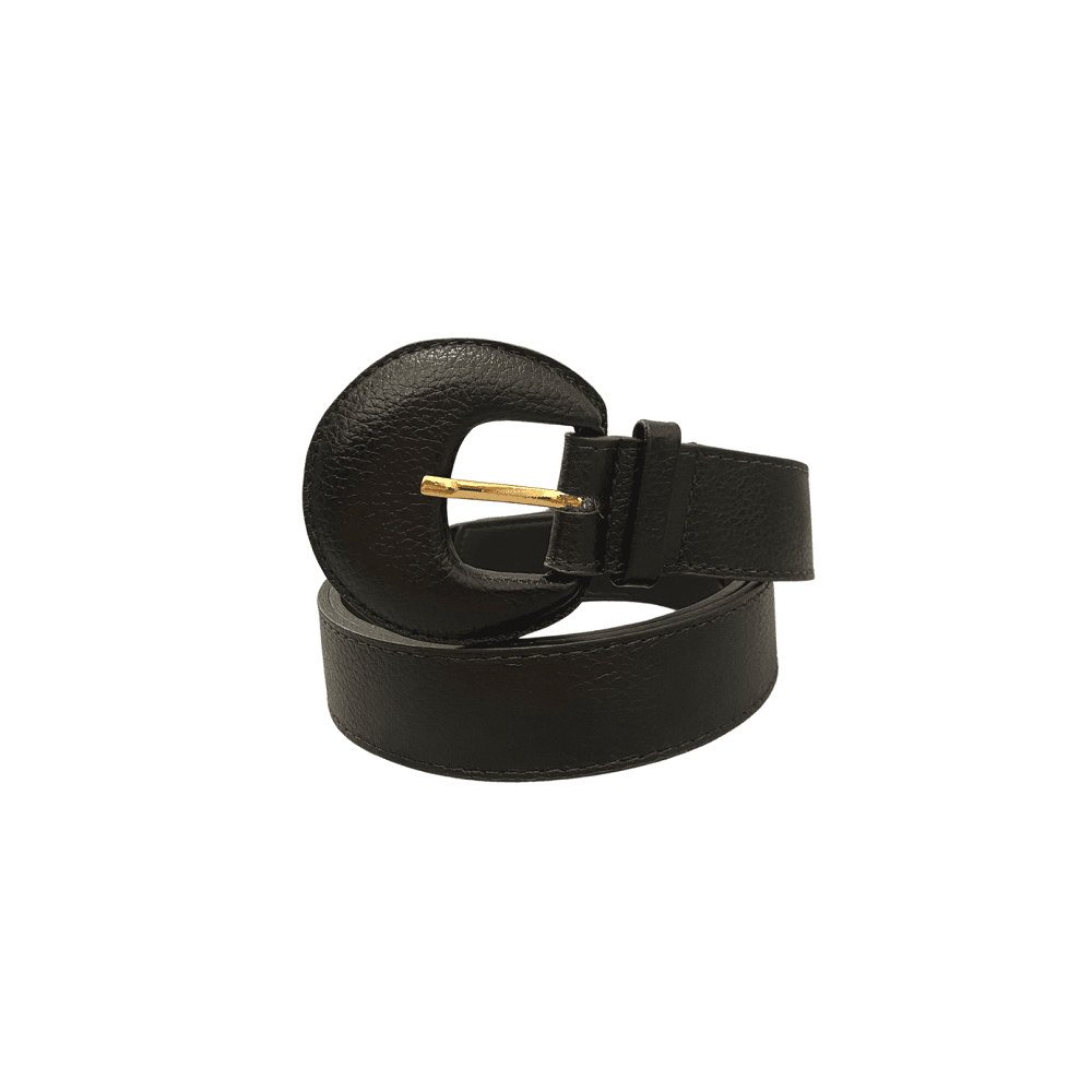 Cinto Fivela Encapada - Preto - DONNA LELLA