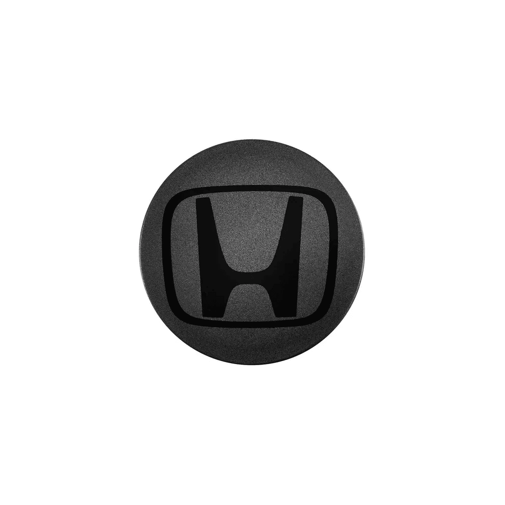 Kit 4 Calotinhas Honda Civic Grafite com Emblema – Encaixe Perfeito em Rodas Originais