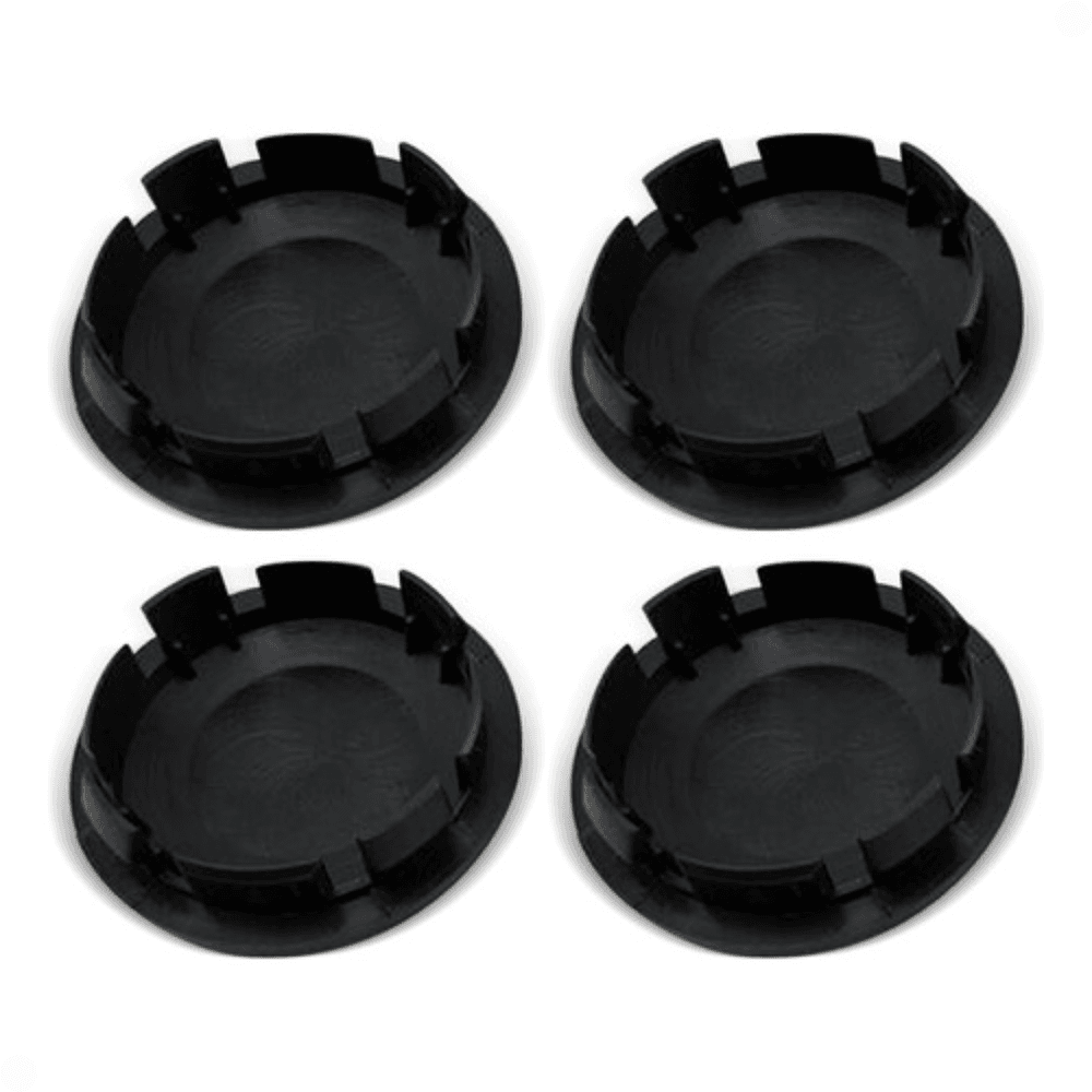 Kit 4 Calotinhas Centro de Roda VW Jetta/Amarok – Com Borda Vermelha + Estilo Esportivo Premium