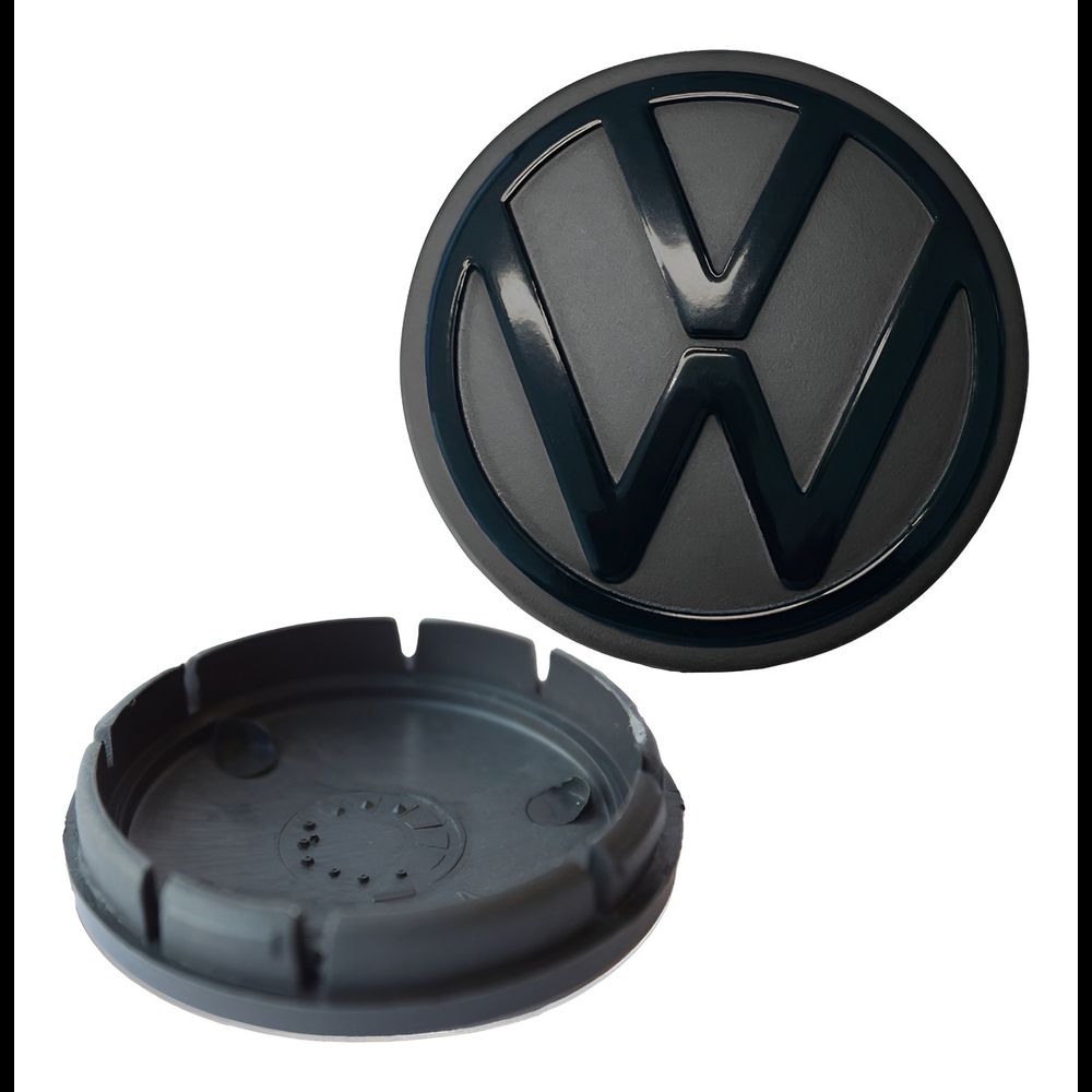 KIT 4 CALOTINHA VW NIVUS BLACK PIANO GARRA ORIGINAL
