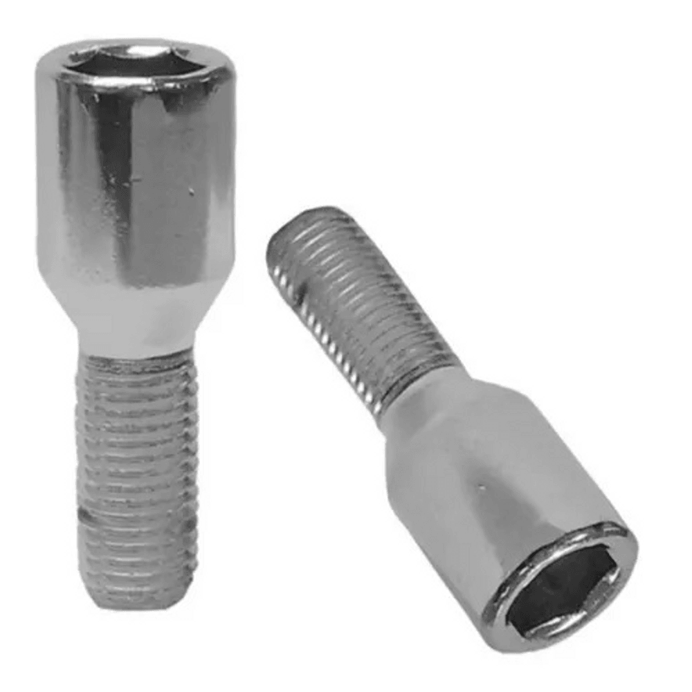 Kit 4 Parafusos Multi Allen Cromados VW – Encaixe Seguro para Gol, Parati, Saveiro e Mais