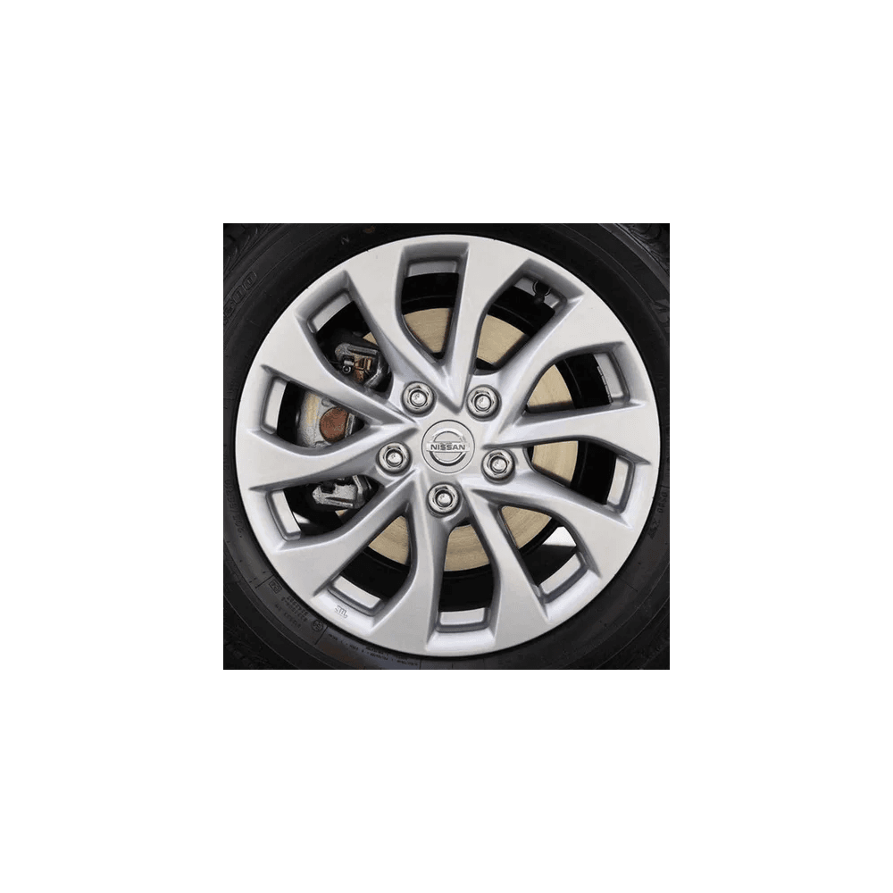Kit 4 Calotinhas Nissan Prata com Boton Cromado – Visual Original e Encaixe Preciso