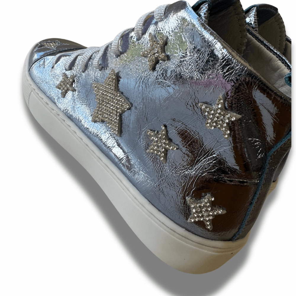 Tênis Space Star Metalic Sky Blue Infantil Gats