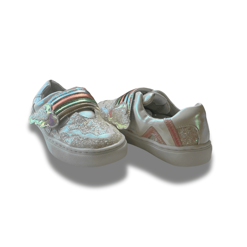 Tênis Cloud Nine V2 Arco-Íris Galactica Star Branco Infantil Gats