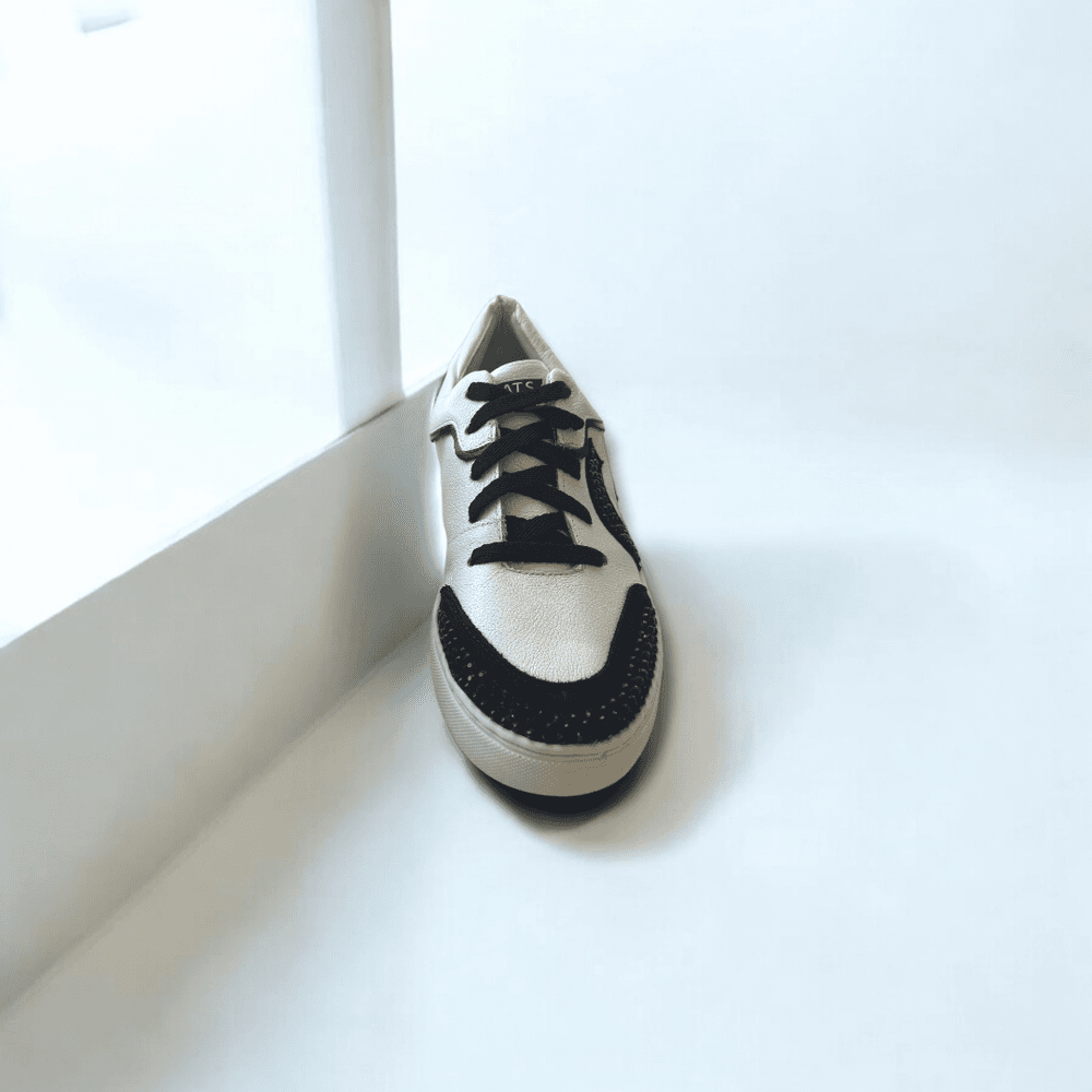 Tênis Strass Nobuck Preto Infantil Gats