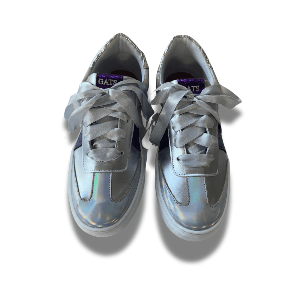 Tênis Cano Baixo Versátil Elegance Prata Infantil Gats