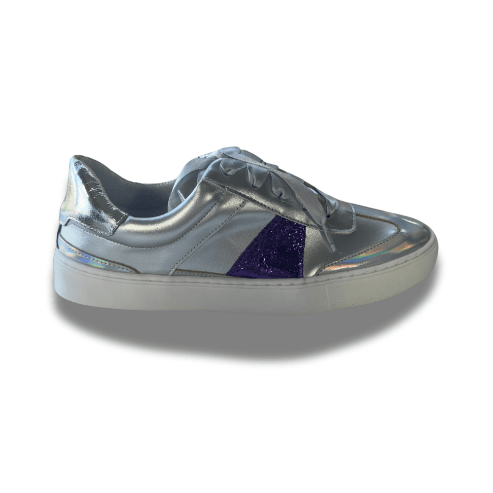 Tênis Cano Baixo Versátil Elegance Prata Infantil Gats