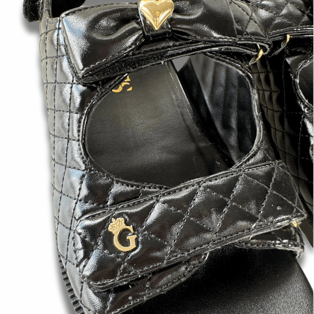 Sandália Papete Elegance Preto Feminina Gats