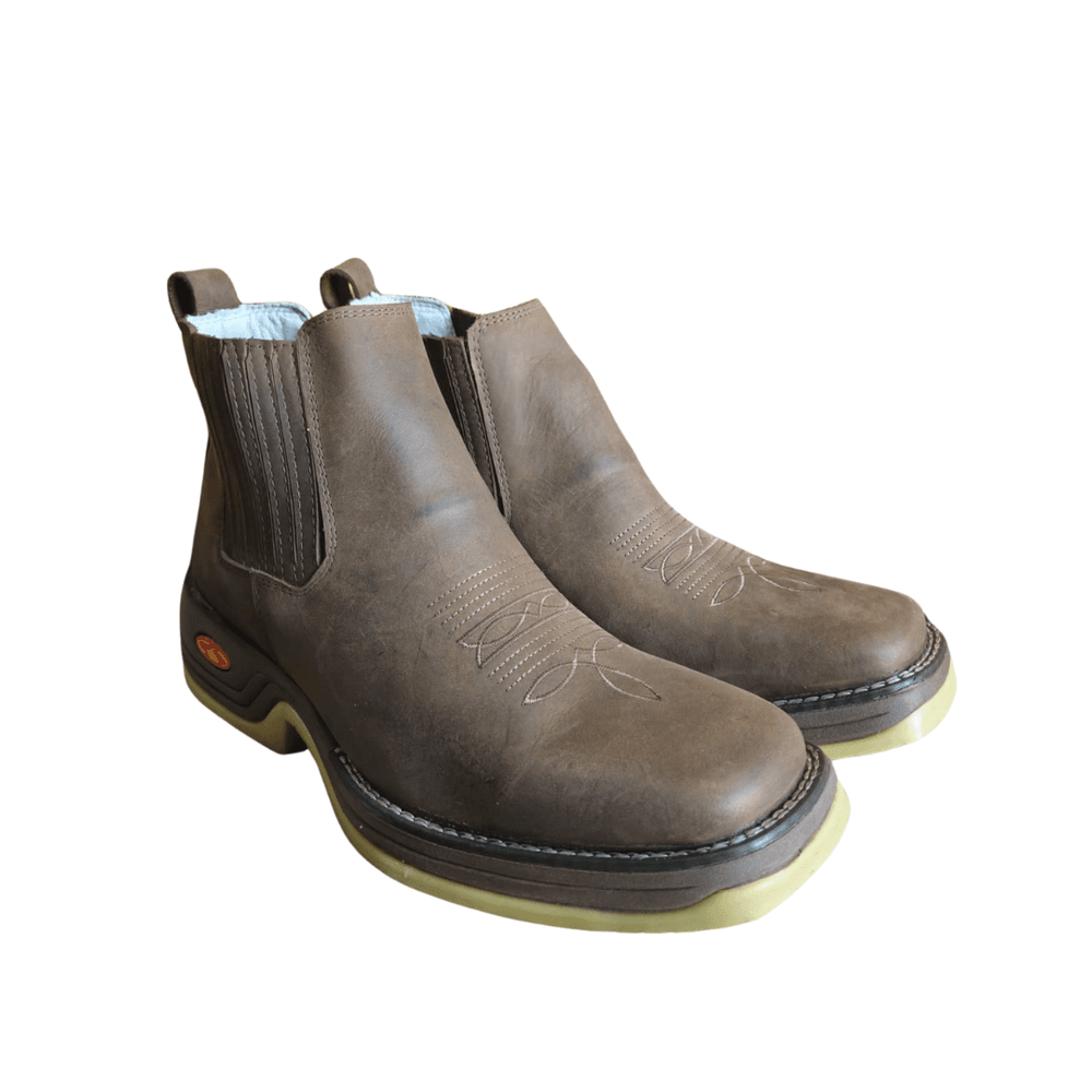 BOTINA VILELA 1726 CHOCOLATE SOLA ARENA