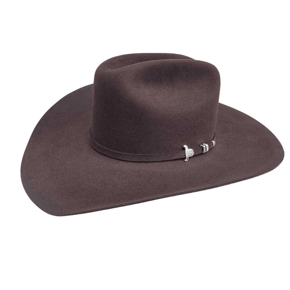 CHAPÉU RESISTOL USTRC CHOCOLATE PELO DE CASTOR 6X 