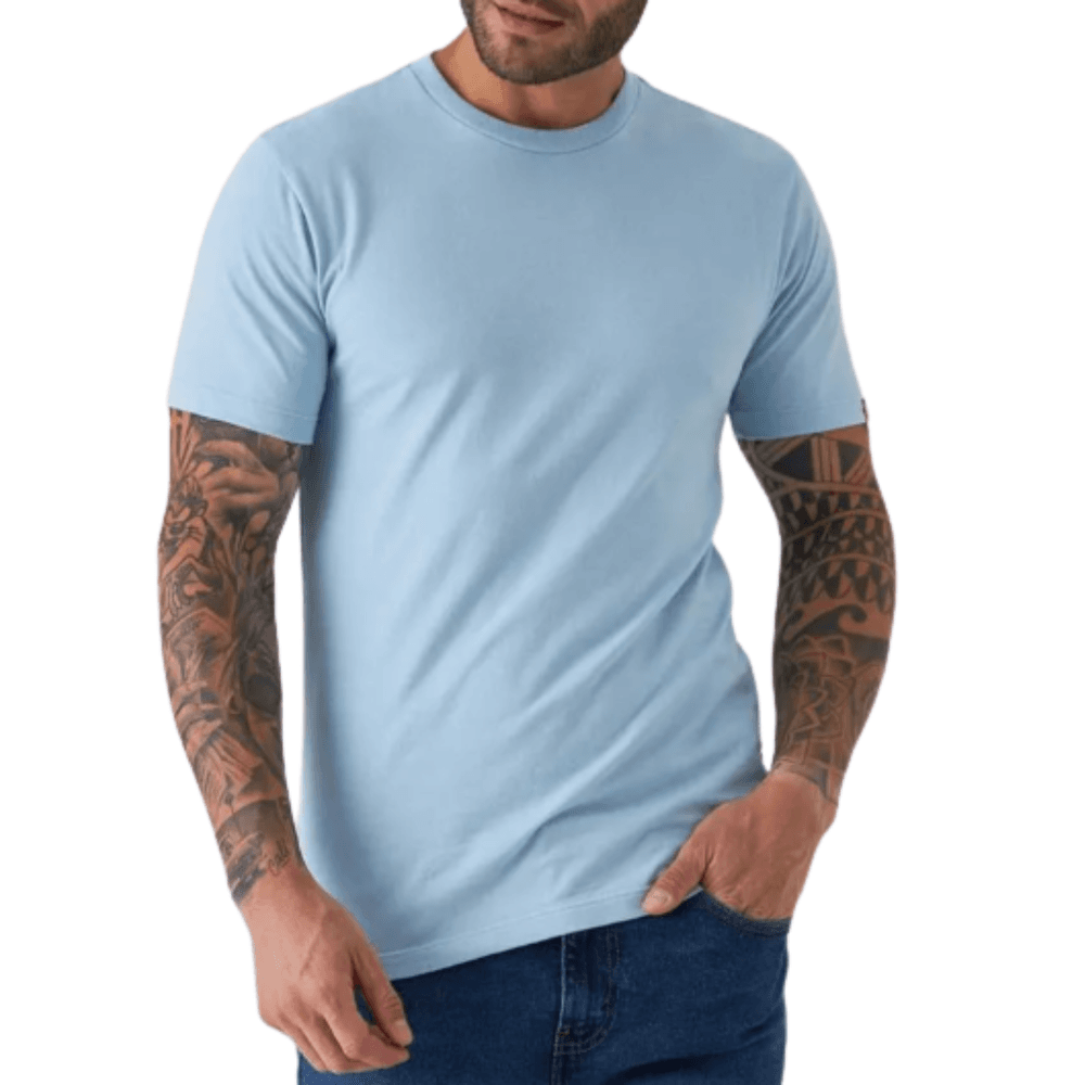 CAMISETA LEVIS MASCULINA AZUL CLARO LB0020198