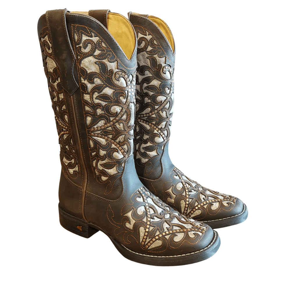 BOTA FEMININA GOYAZES MARROM