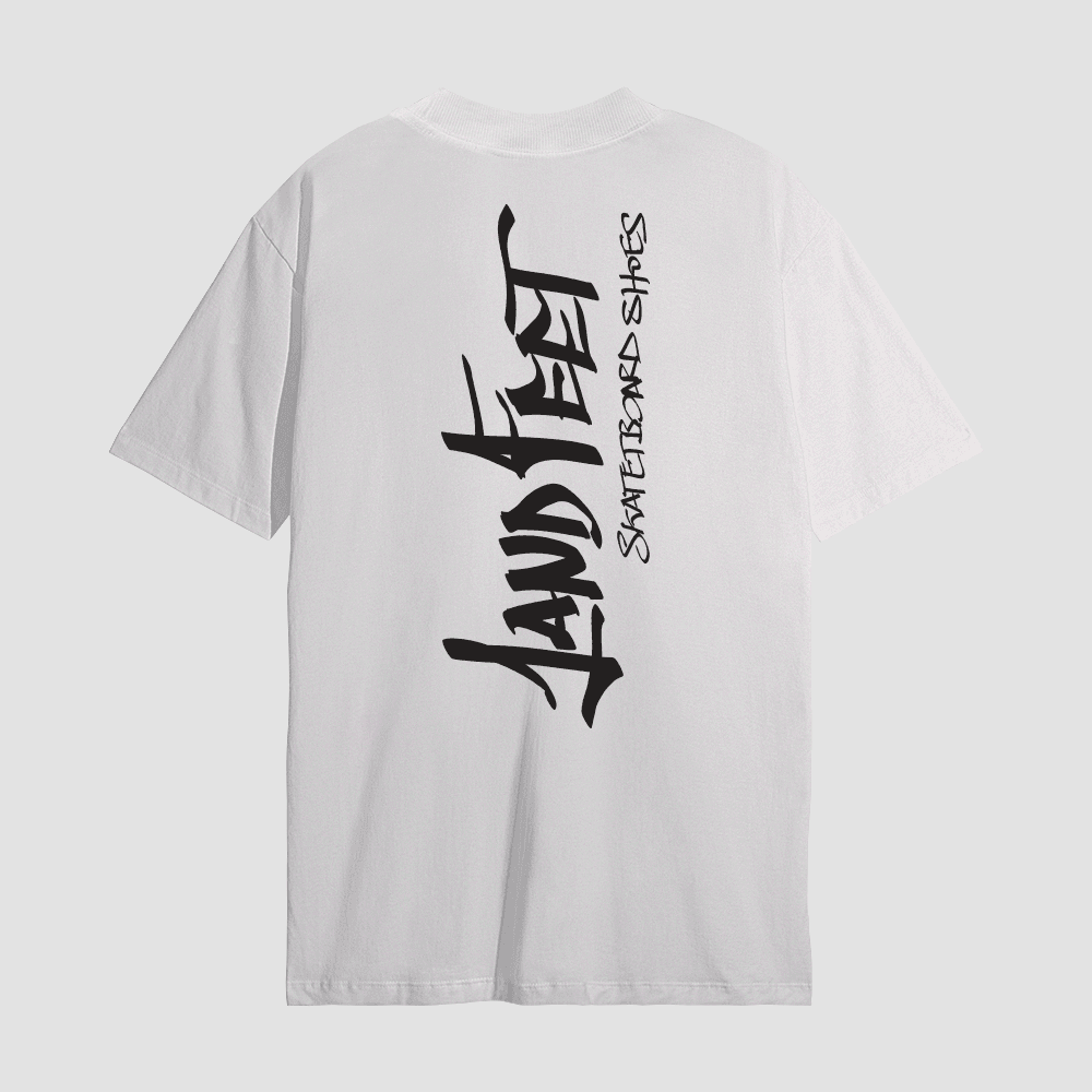 Camiseta Estampada Landfeet Branca Tema Tag