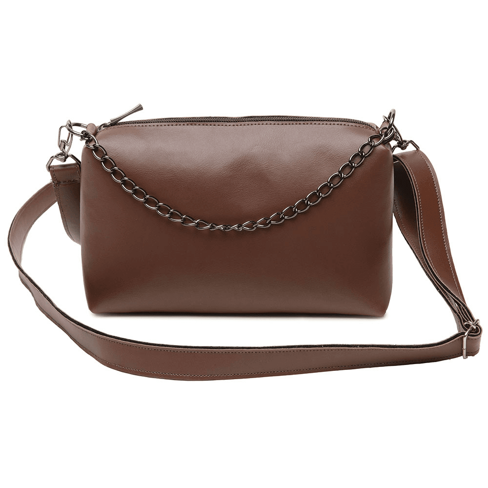 Bolsa Feminina Corrente - Marrom - BOLSA CORRENTE ... - LARETTO