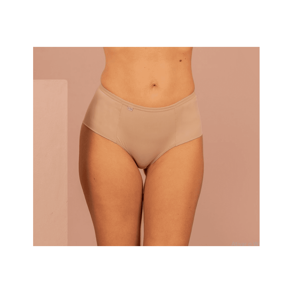 Tanga Cós Alto Microfibra 0829 - CHOCOLATE - LILA LINGERIE