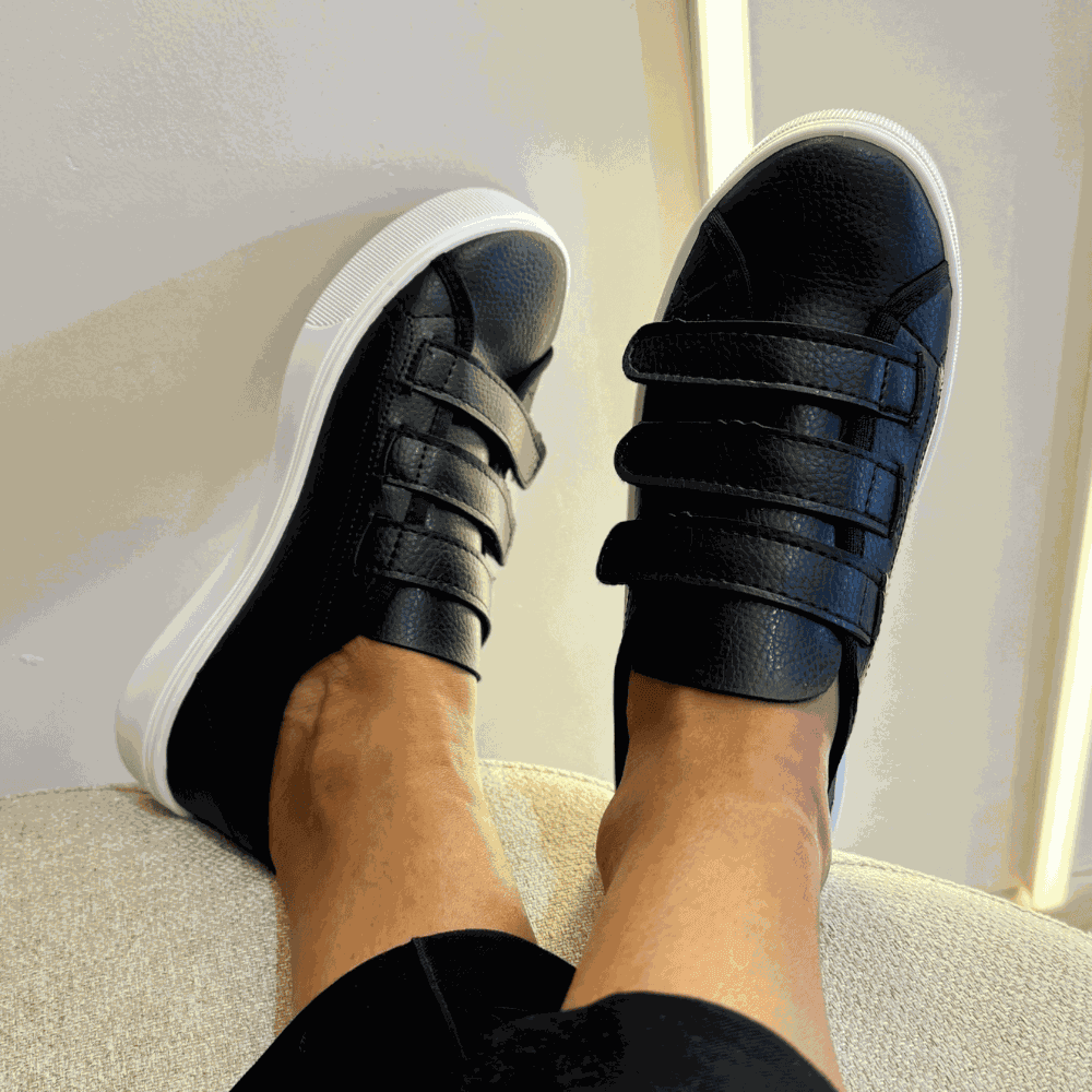 Tênis Velcro Cloe Preto