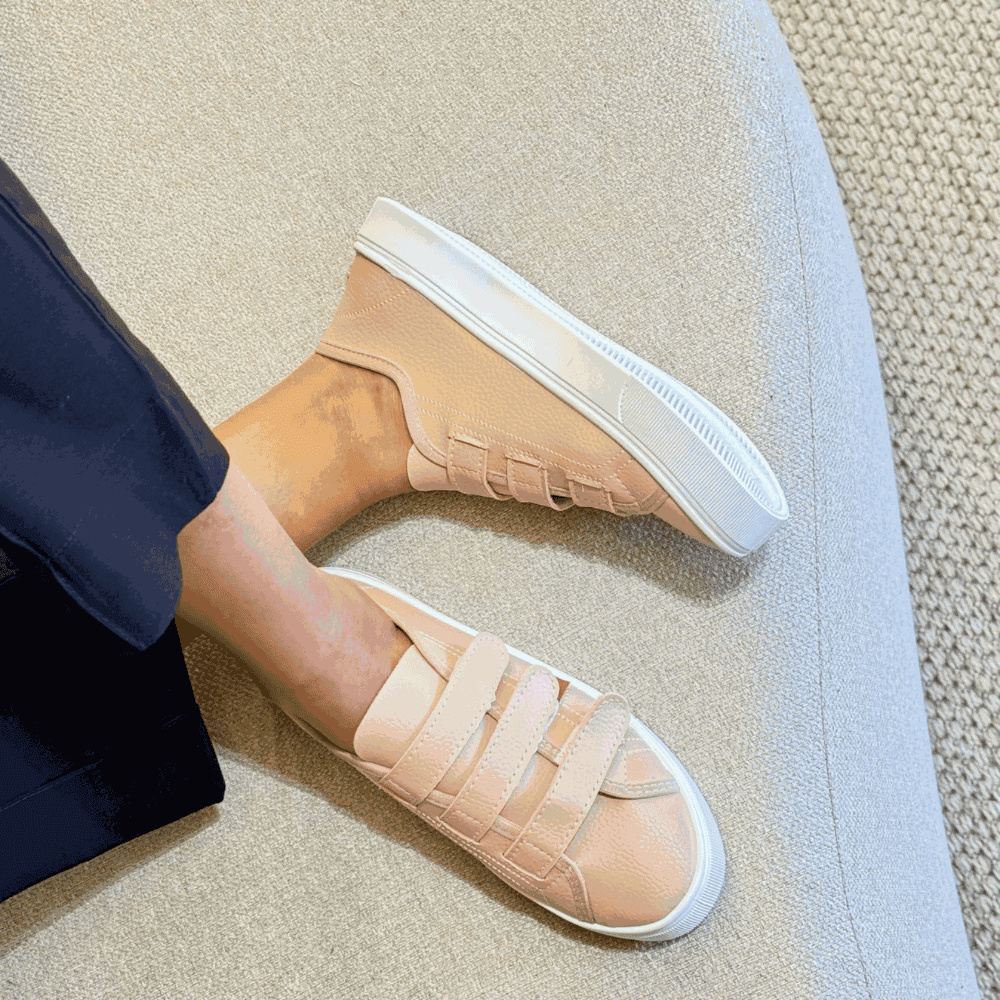 Tênis Velcro Cloe Nude