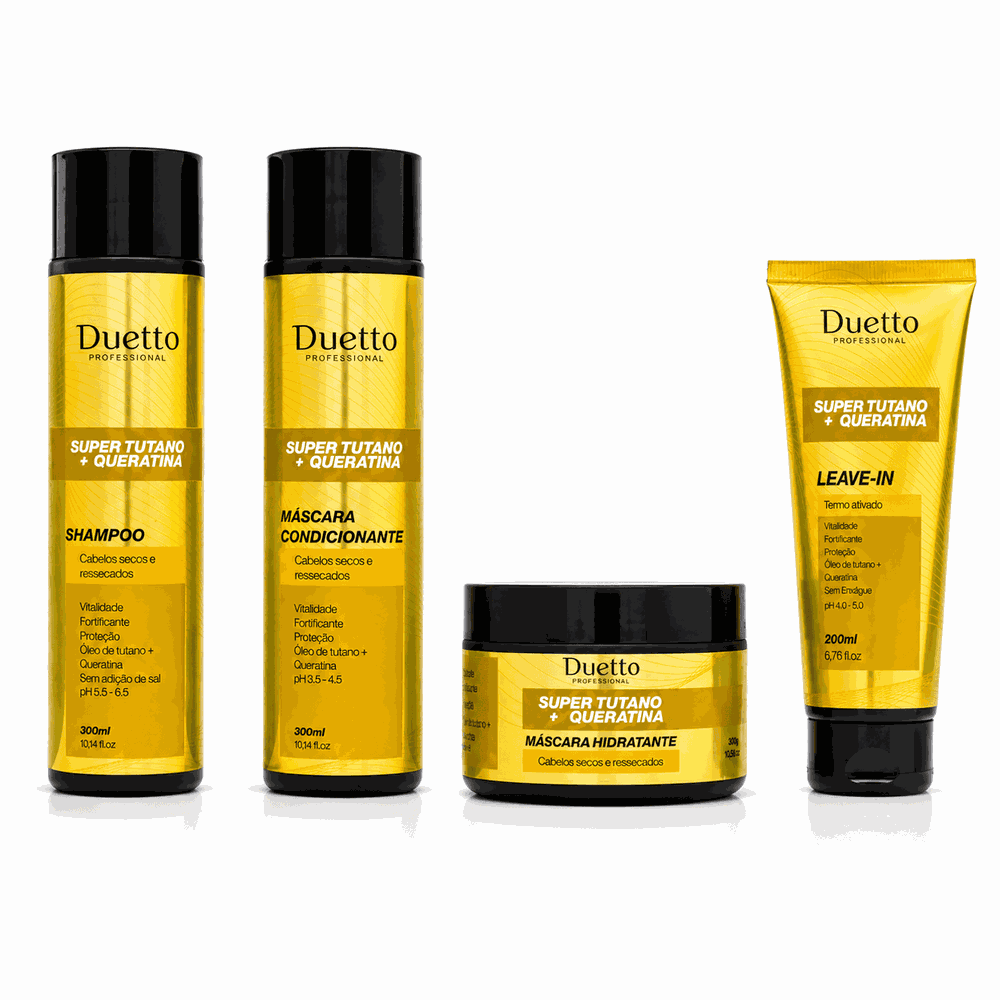 Kit Super Tutano + Queratina Duetto 280g