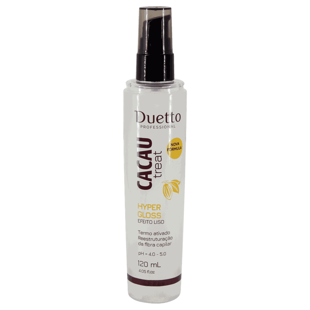 Hyper Gloss Termo Ativado Cacau Treat Duetto Professional 120ml 