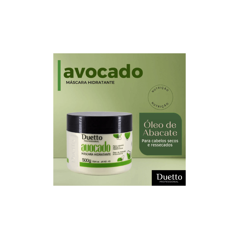 Máscara Avocado Duetto Professional 500g