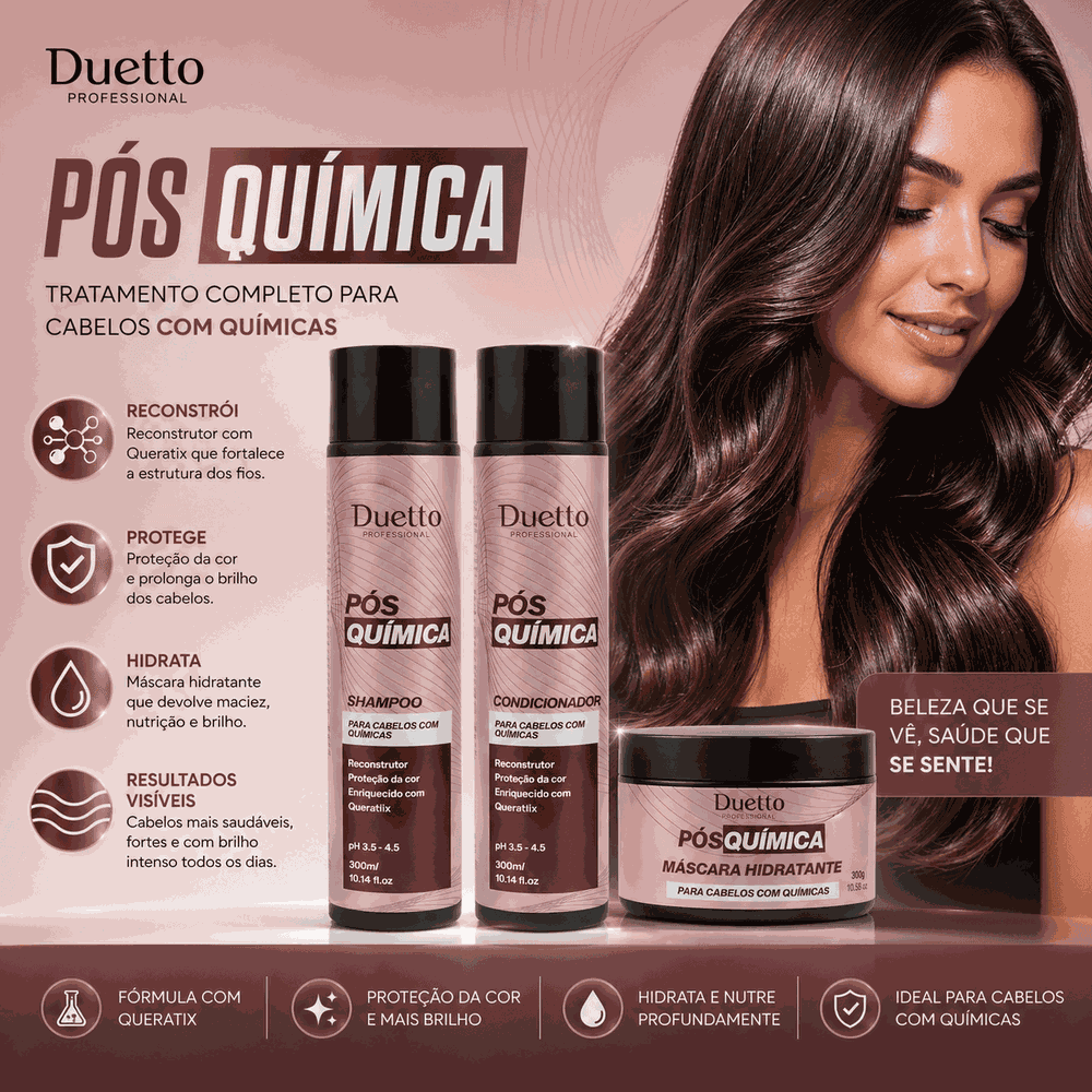 Kit Home Care Pós Química Duetto 300g