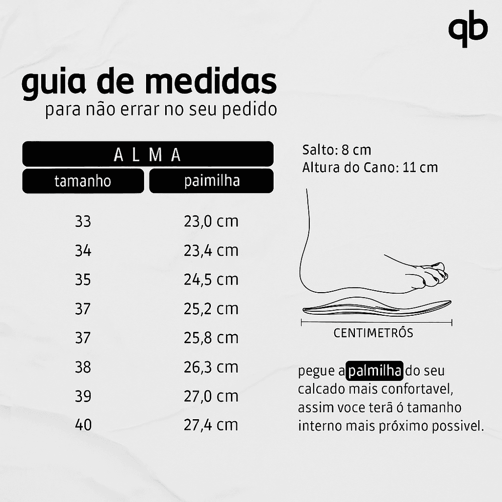 Bota Feminina Alma Quebec Pinhão
