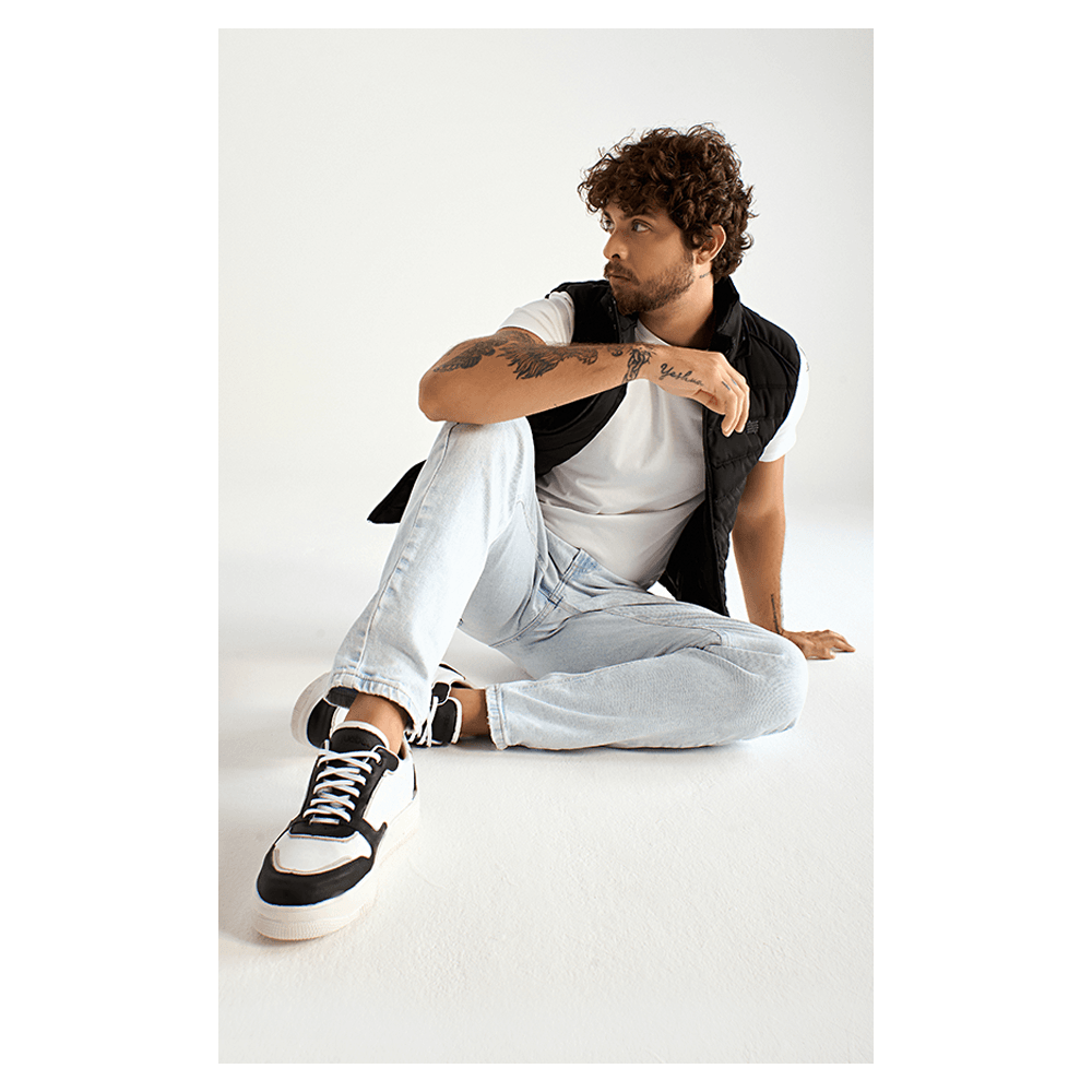 Tênis Masculino Force Preto/Branco