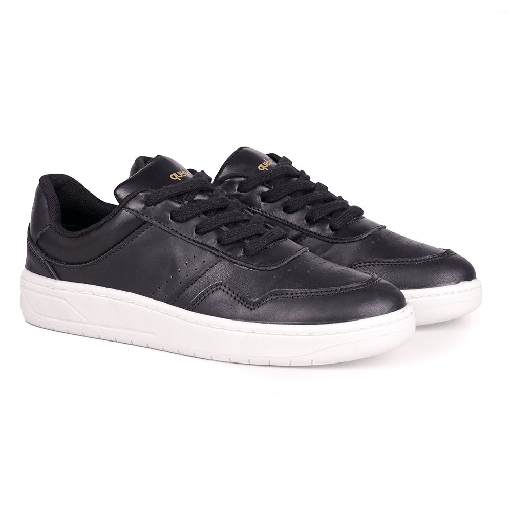 Tênis Casual Feminino Charlote Preto - Quebec
