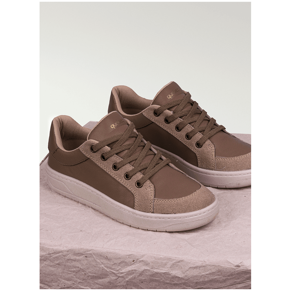 Tênis Casual Feminino Astrid Areia/Areia