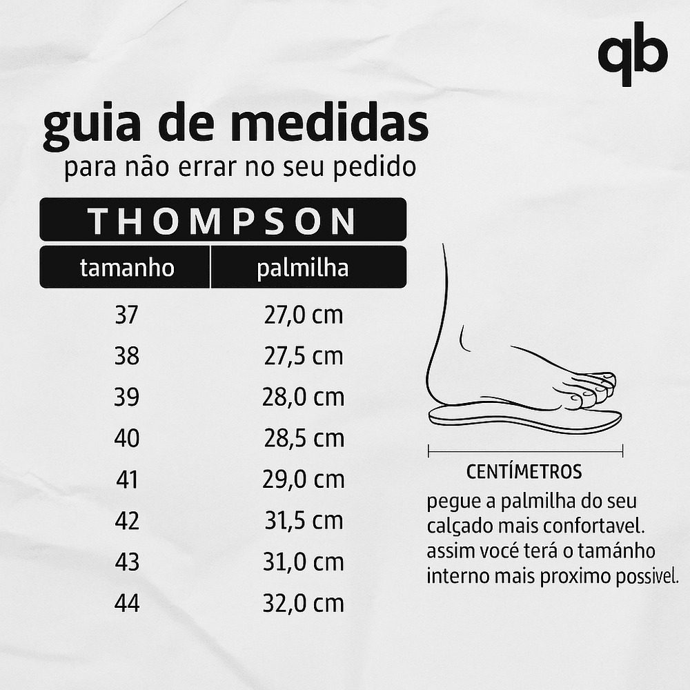 Tênis Masculino Thompson Preto